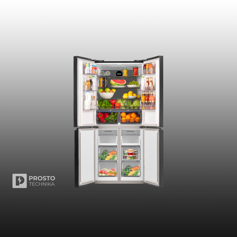 Холодильник MAUNFELD MFF183NFSBE